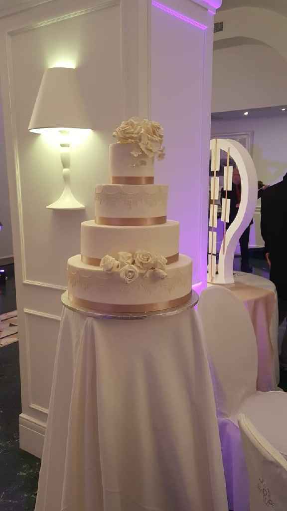 Mi mostrate la vostra torta nuziale che avete scelto? - 1