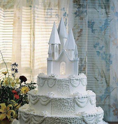 Torta a forma di castello