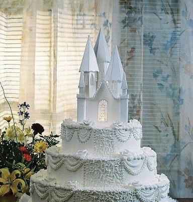 Torta a forma di castello