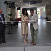 Taglio del nastro al polo Lionello