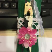 Segnaposto con portatovagliolo all'uncinetto!!!! FAI DA ME!!!!