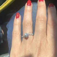 Che tipo di anello hai ricevuto alla proposta? - 1