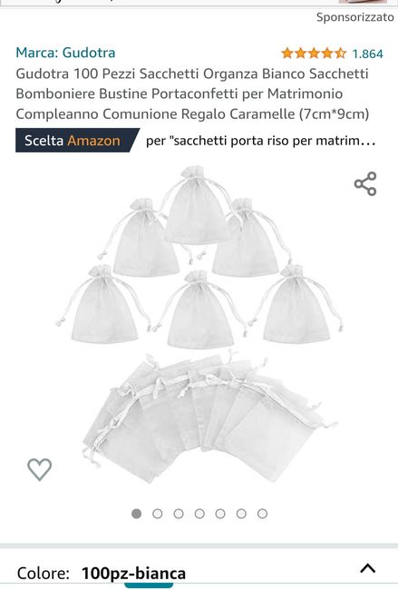 Sacchetti portariso - 1