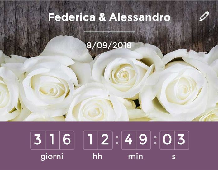 Quanto segna il vostro countdown? 3