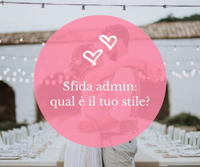 Sfida admin: qual è il tuo stile? 1