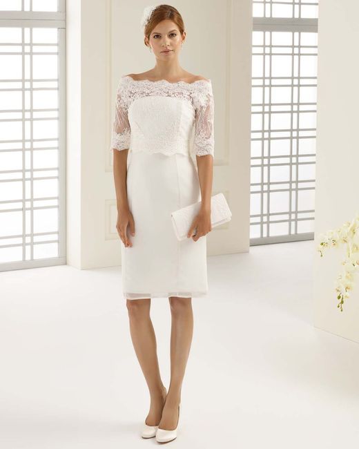 10 abiti da sposa corti della collezione 2019 7