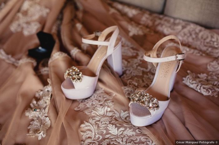 Destination wedding: le scarpe della sposa 1