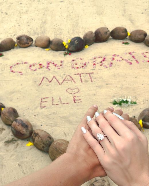 La proposta di matrimonio alle Fiji di Matt Bellamy e Elle Evans