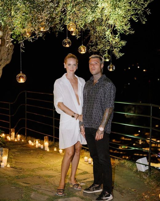 I Ferragnez festeggiano il loro primo anniversario di nozze 4