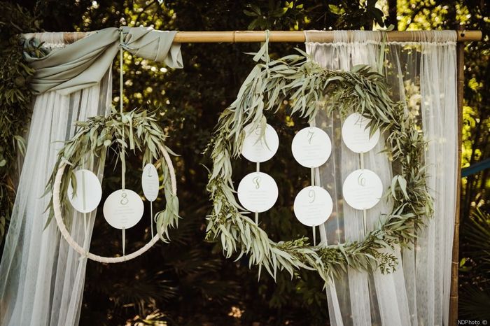 5 idee per usare le decorazioni hula hoop al tuo matrimonio 5