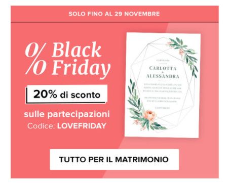 Black Friday e matrimonio: come risparmiare e organizzare le nozze! - 2