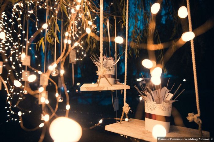 10 decorazioni luminose per creare un'atmosfera romantica alle nozze 3
