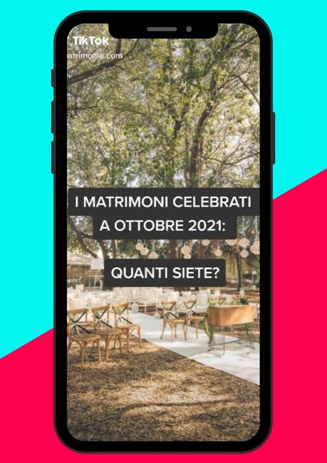 I matrimoni celebrati a ottobre 2021: quanti siete? 2