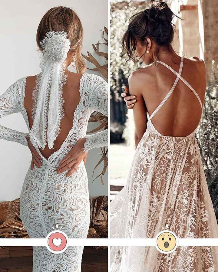 Sfida tra due abiti: vota la schiena che preferisci - 1