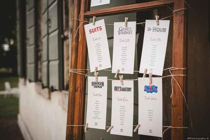 Avere un tema di nozze: da 1 a 10 - 1