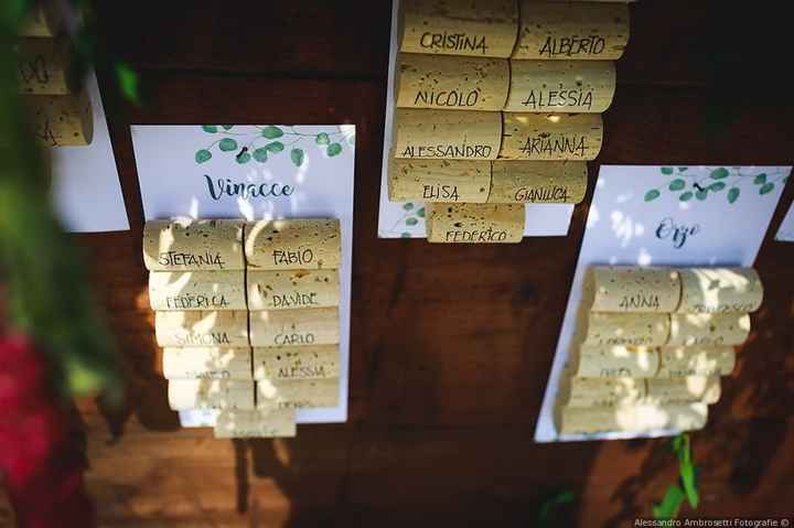 Scegli il tableau de mariage che preferisci - 1