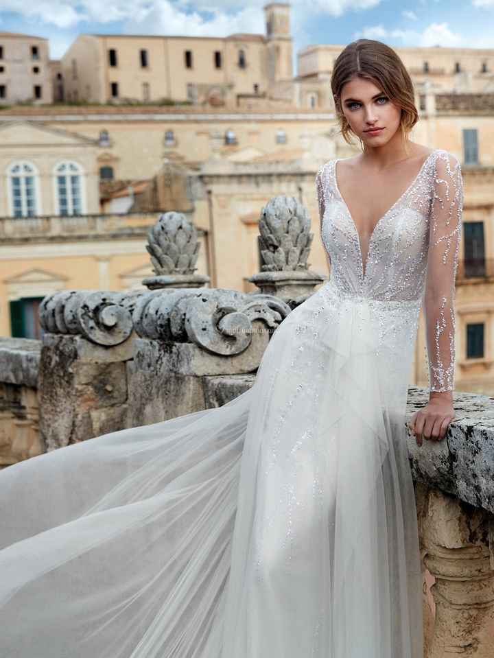 5 abiti da sposa con le maniche lunghe - 1