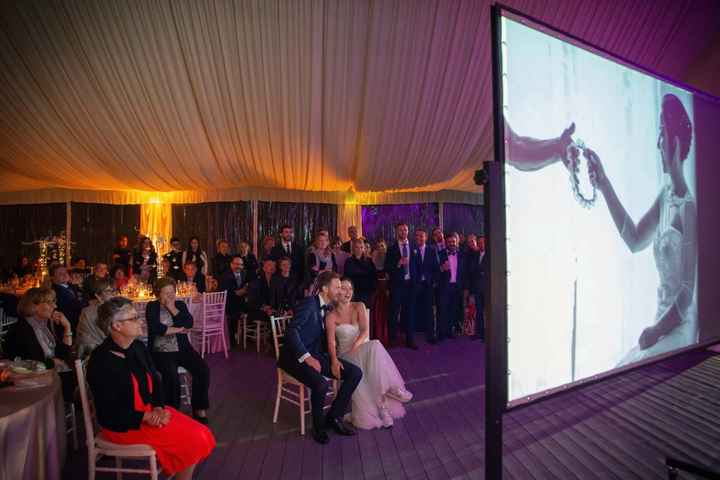 Videoproiezione alle nozze: favorevoli o contrari? - 1