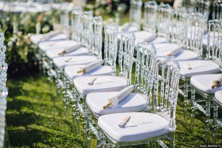 Quale gadget lasciare sulle sedie degli invitati durante la cerimonia? - 1