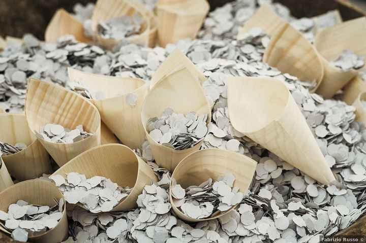 Cosa lancerete al termine della cerimonia nuziale? - 1