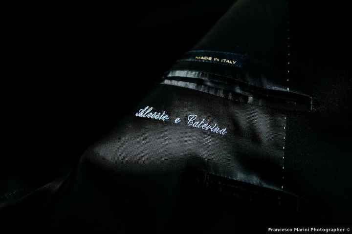 Giacca dello sposo personalizzata: sì o no? - 1