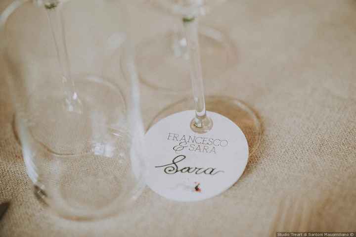 Segnabicchieri come segnaposto: sì o no? - 1