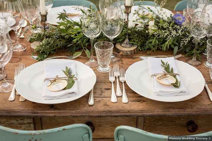 Scegli la presentazione menù per il matrimonio rustico - 1