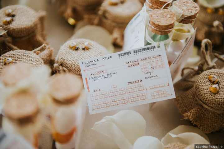 Un'idea originale per dare i confetti agli invitati - 1