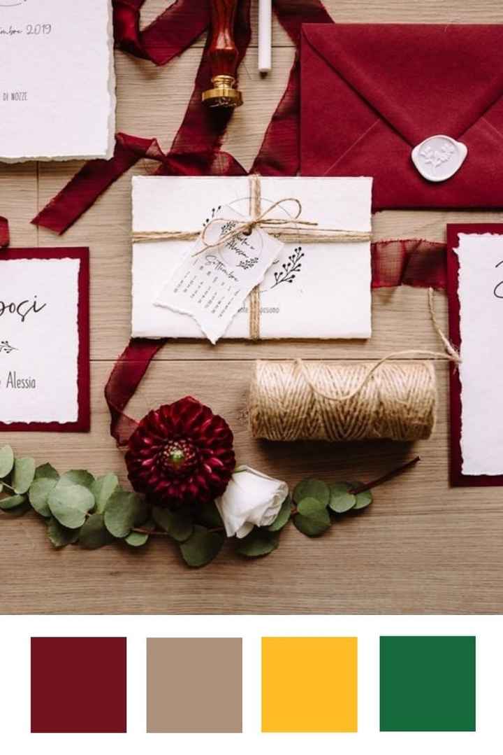 Quale colore è più adatto alle tue nozze? - 1