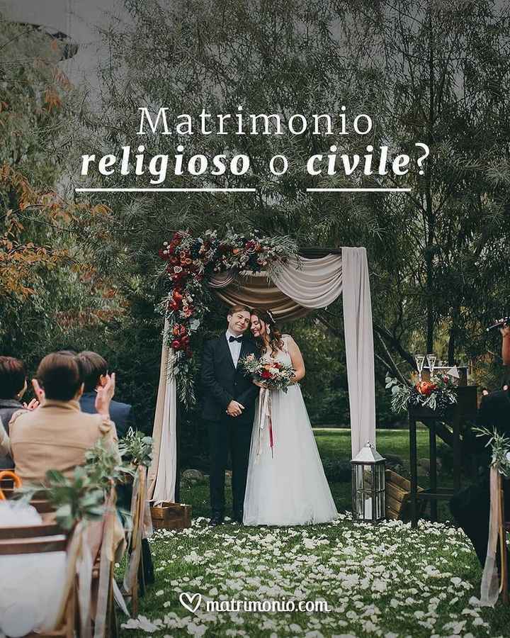 Rito religioso o civile? - 1