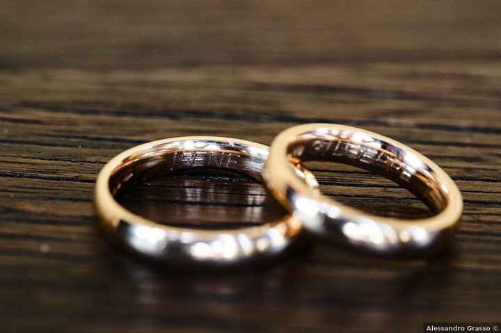 Cosa preferisci incidere nelle fedi? - 1