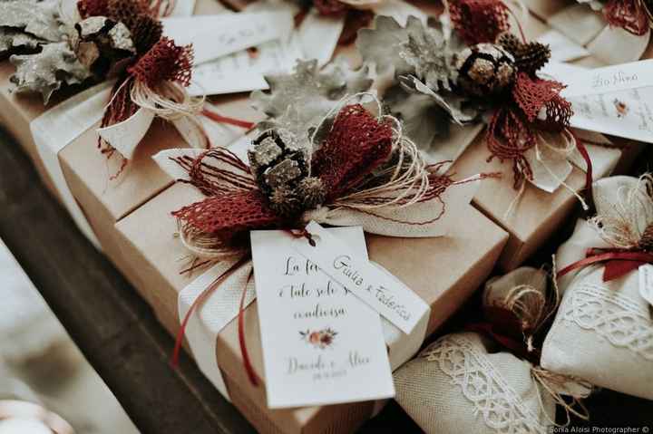 L'etimologia della parola bomboniera - 1