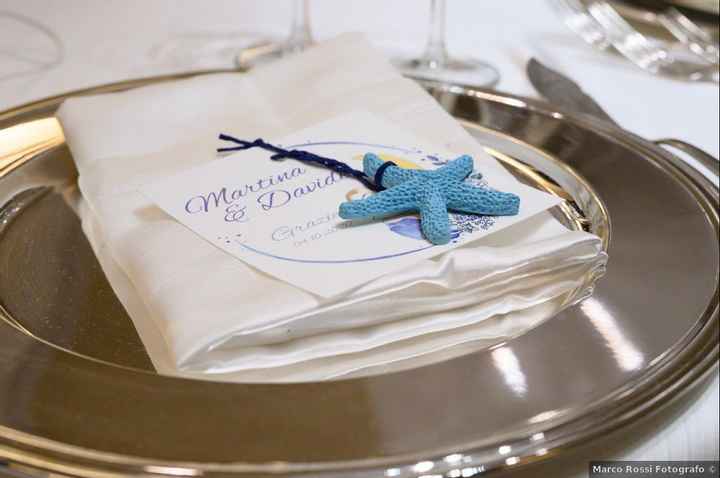 Segnaposto matrimonio tema mare: vi piace? - 1