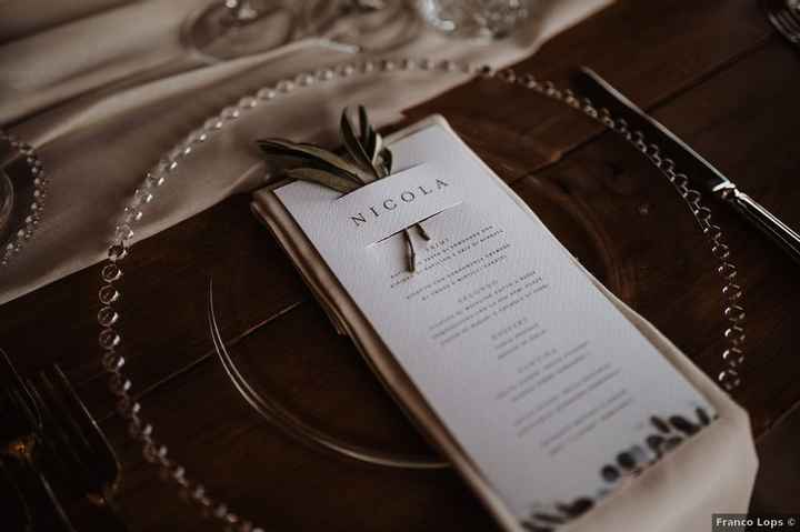 Segnaposto minimal: ⬆️o ⬇️? - 1