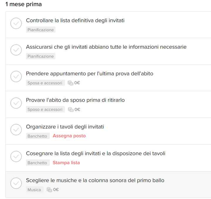1 mese prima delle nozze: cosa vi sta facendo perdere la testa? - 1