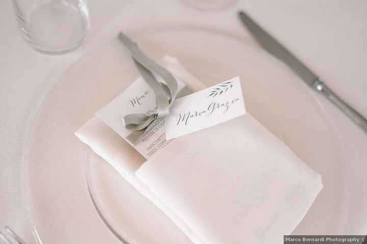 10 combinazioni possibili per presentare il menù di nozze - 3