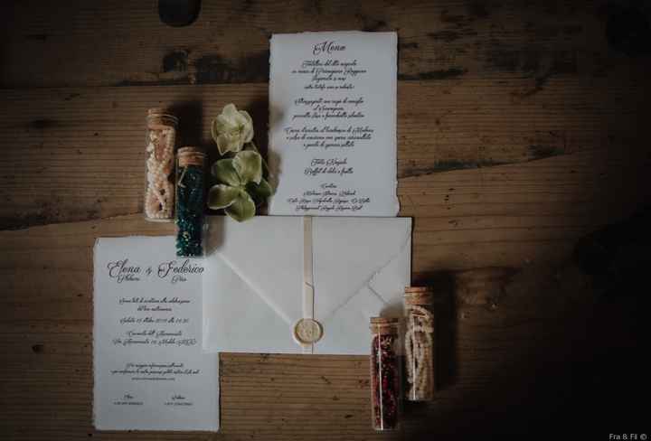 I di inviti: li scriverete a mano? - 1