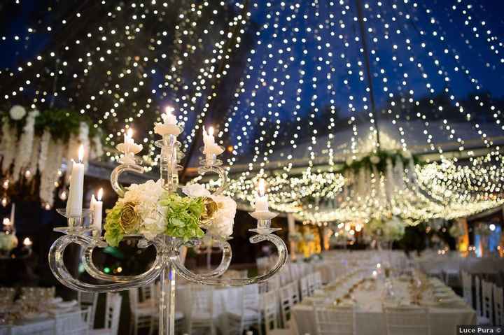 10 decorazioni luminose per creare un'atmosfera romantica alle nozze - 4