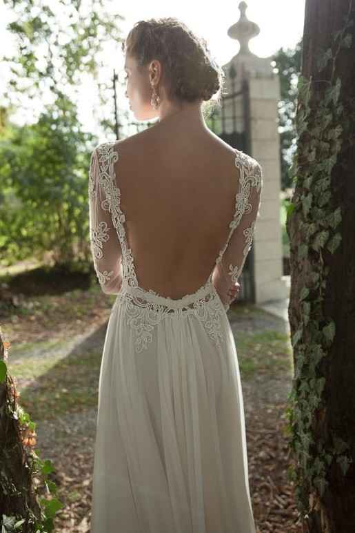 Vestito da sposa shabby chic 5 