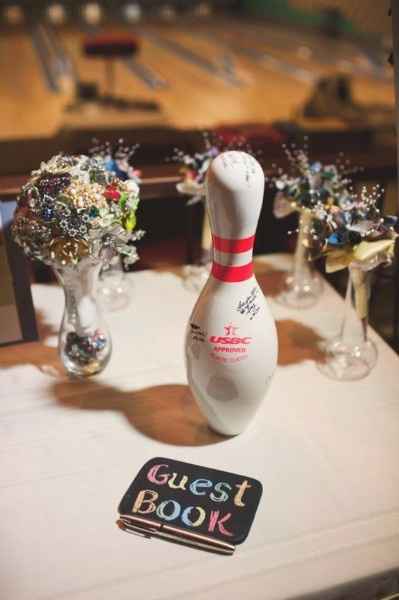 Matrimonio a tema bowling