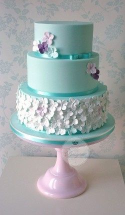 Un'altra torta in color Tiffany