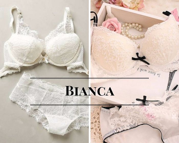 3) Lingerie bianca
