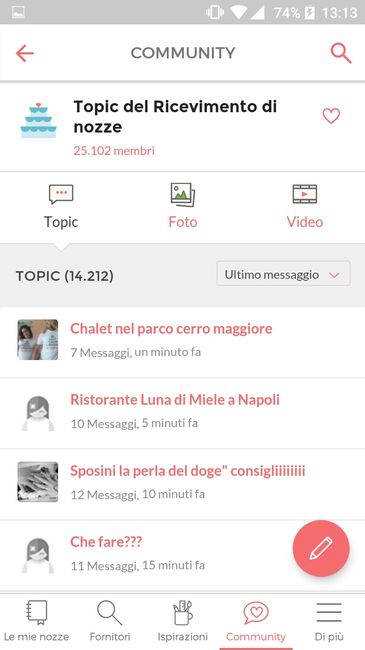 Come filtrare i gruppi