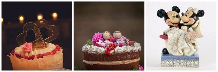 Scopri il colore delle tue nozze... Il cake topper 1