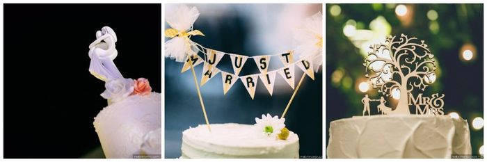 Scopri il colore delle tue nozze... Il cake topper 4