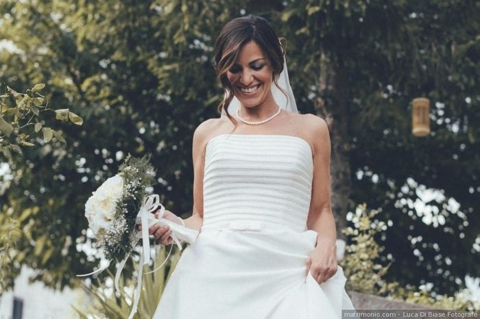 B) Acconciatura da sposa