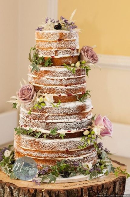 Naked cake