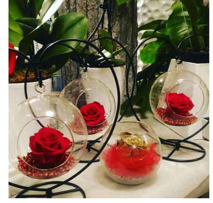 Segnaposto tema fiori - 1