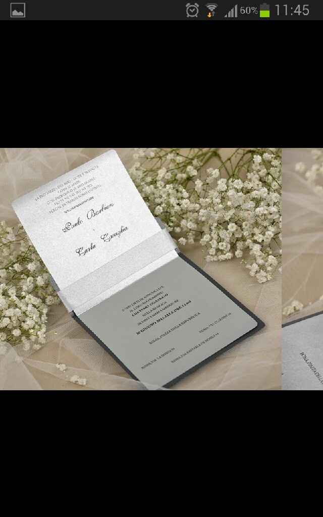 Che ne pensate? partecipazioni. . - 10