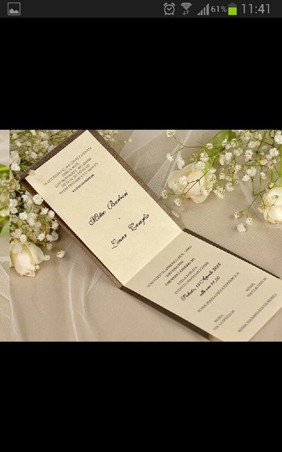 Che ne pensate? partecipazioni. . - 8